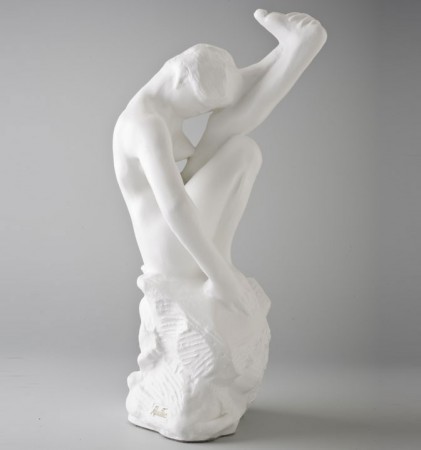 Le Désespoir par Auguste Rodin. Reproduction de sculpture officielle du musée Rodin.